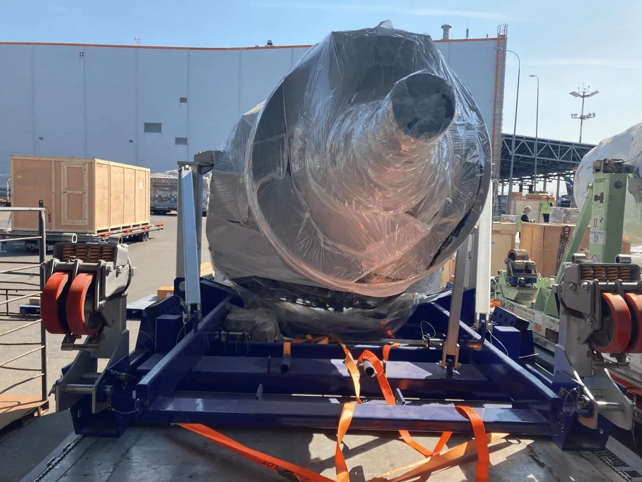 Экспедирование крупногабаритного авиагруза — экспорт через терминал Шереметьево (SVO)